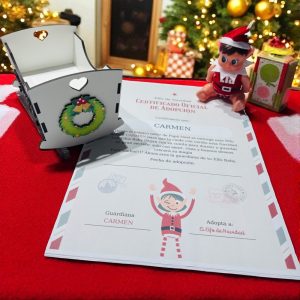 ELFO BABY con CUNA y CERTIFICADO DE ADOPCIÓN
