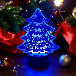 LÁMPARA ÁRBOL NAVIDAD
