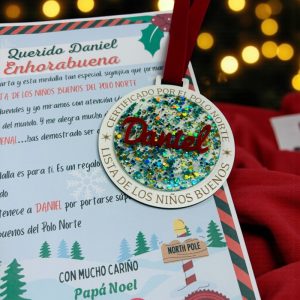 MEDALLA DEL POLO NORTE PARA LOS NIÑOS