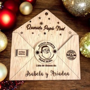 SOBRE MADERA PAPA NOEL