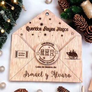 SOBRE MADERA REYES MAGOS
